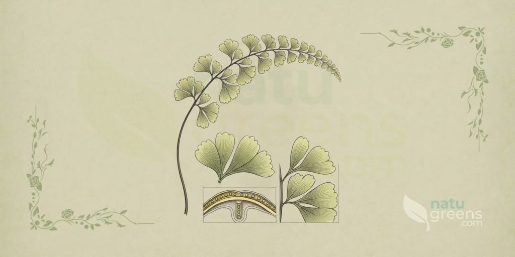 Adiantum capillus-veneris（ホウライシダ）：植物学プロフィール完全版