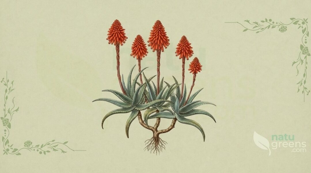 Babosa-Candelabro (Aloe arborescens): Propriedades e Benefícios