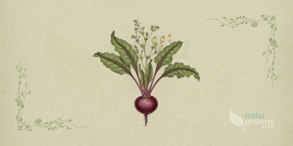 Beta vulgaris（ビーツ）の伝統的な効能・特徴・使い方を解説