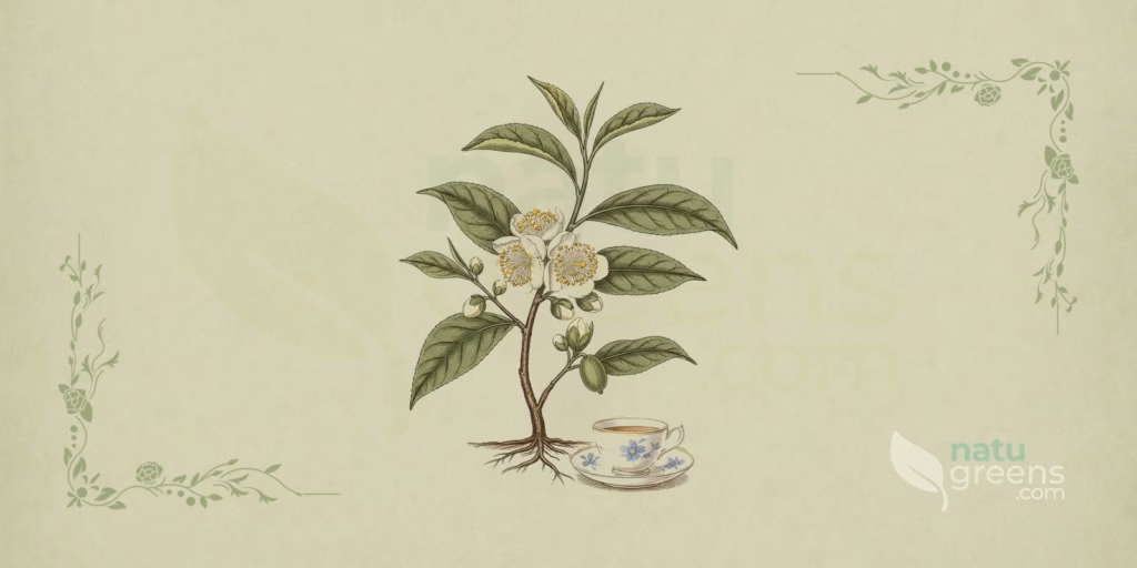 Camellia sinensis (Grøn te): Komplet botanisk profil