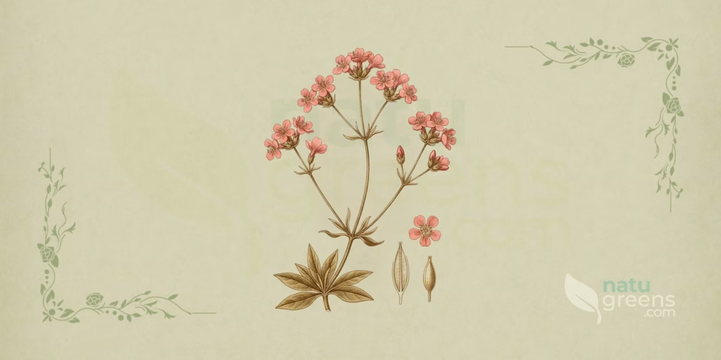 Centaurium erythraea（ベニバナセンブリ）の効能と特徴
