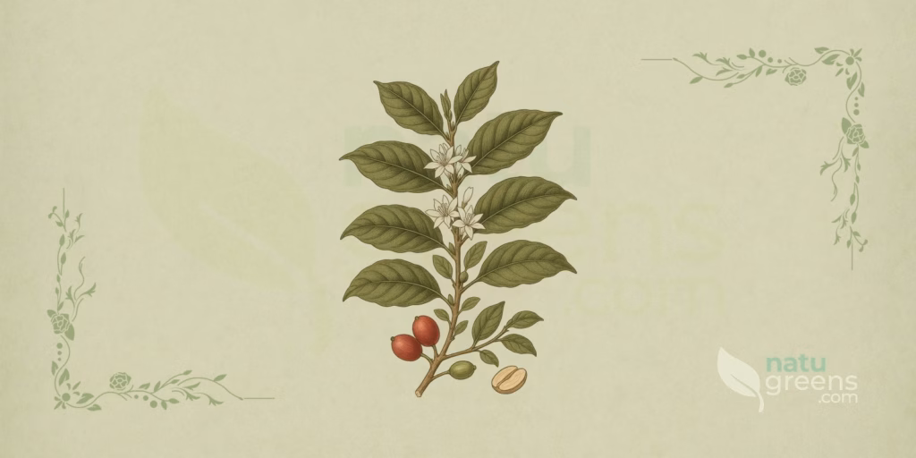 Coffea arabica（コーヒーノキ）の効能・特徴・使い方