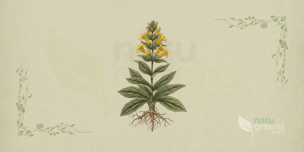 Gentiana lutea（ゲンチアナ）の効能・特徴・使い方を解説
