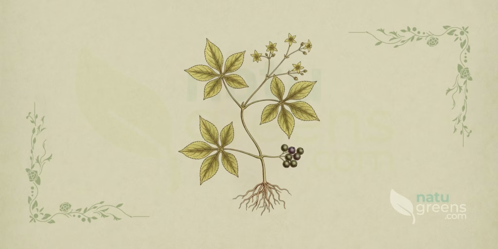 Jiaogulan (Gynostemma pentaphyllum): Eigenschaften und Vorteile