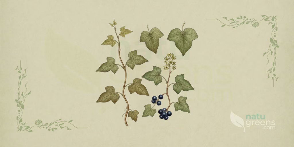 Hedera helix (Bluszcz pospolity): właściwości i korzyści