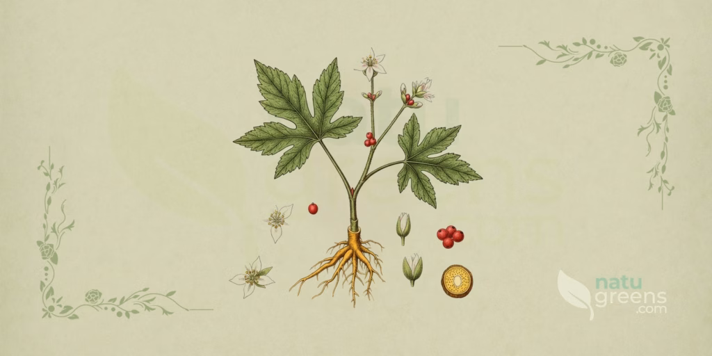 Hydrastis canadensis（ゴールデンシール）の効能と特徴
