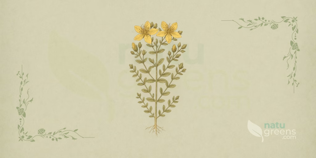 Hypericum perforatum（セイヨウオトギリソウ）の効能と特徴
