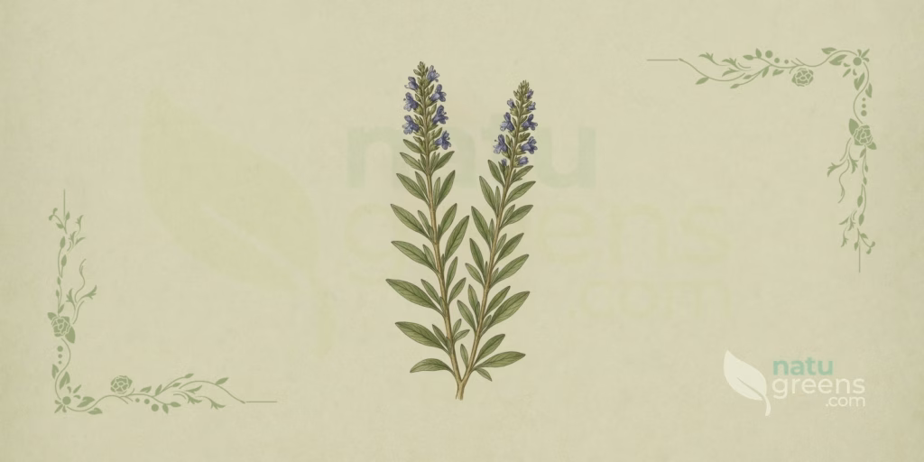 Hyssopus officinalis（ヤナギハッカ）の効能・特徴・使い方