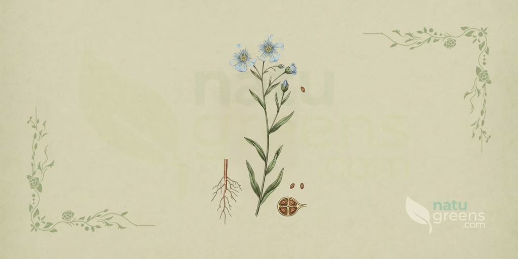 Linum usitatissimum（アマ）の効能・特徴・使い方を解説