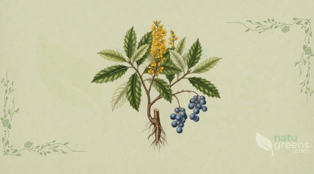 Uva-do-Oregon (Mahonia aquifolium): Propriedades e Benefícios