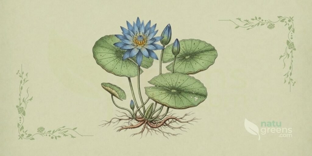 Lótus-Azul (Nymphaea caerulea): Propriedades e Benefícios