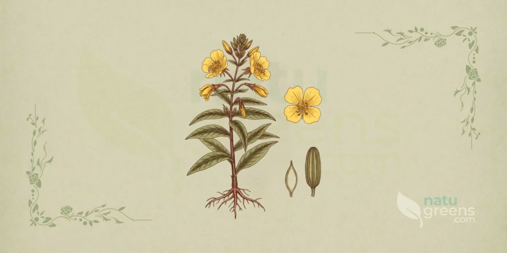 Oenothera biennis(月見草)の効能・特徴・使い方を解説