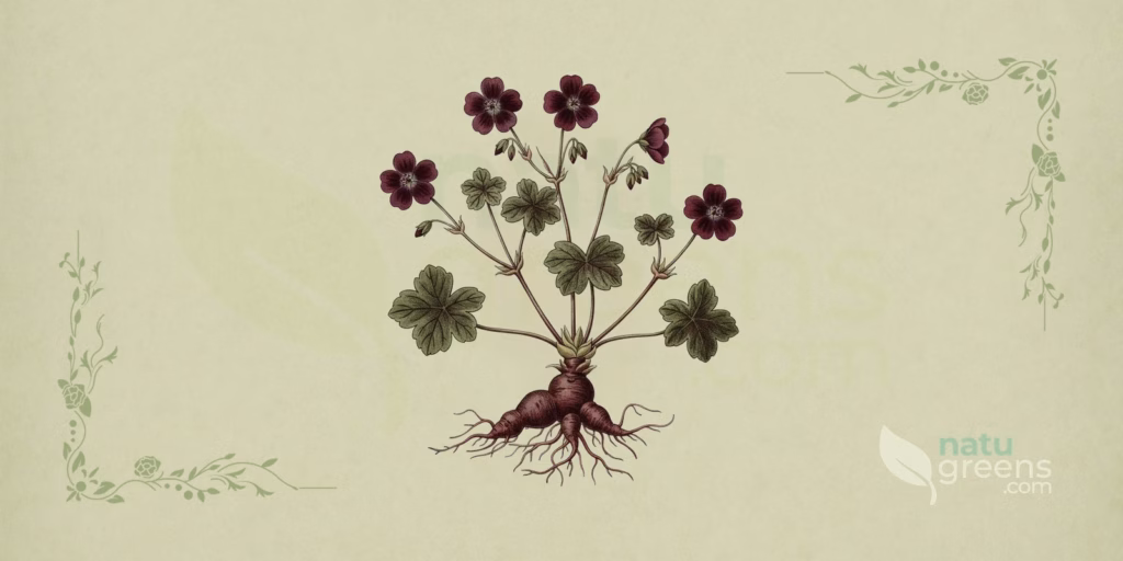 Pelargonium sidoides（アフリカゲラニウム）の効能と特徴