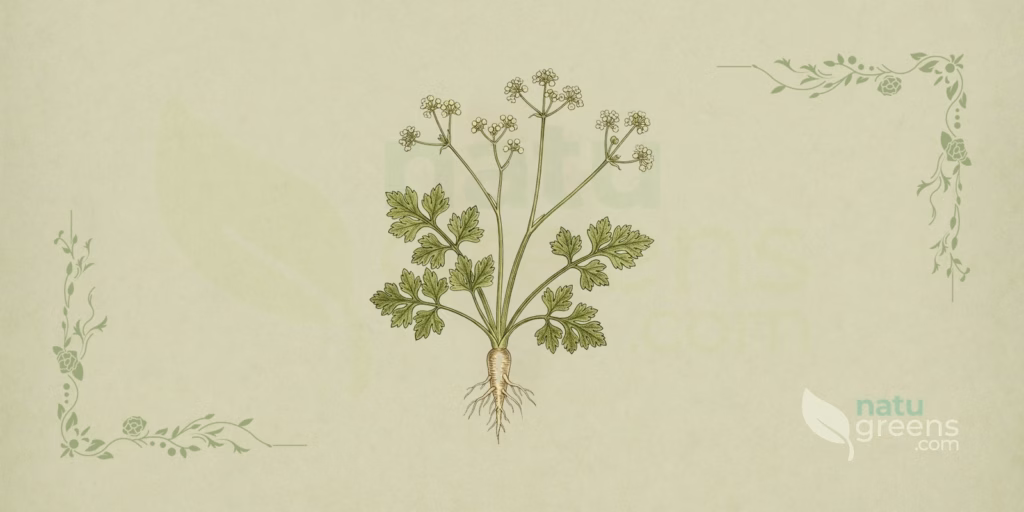 Petroselinum crispum（パセリ）：植物学プロフィール完全版
