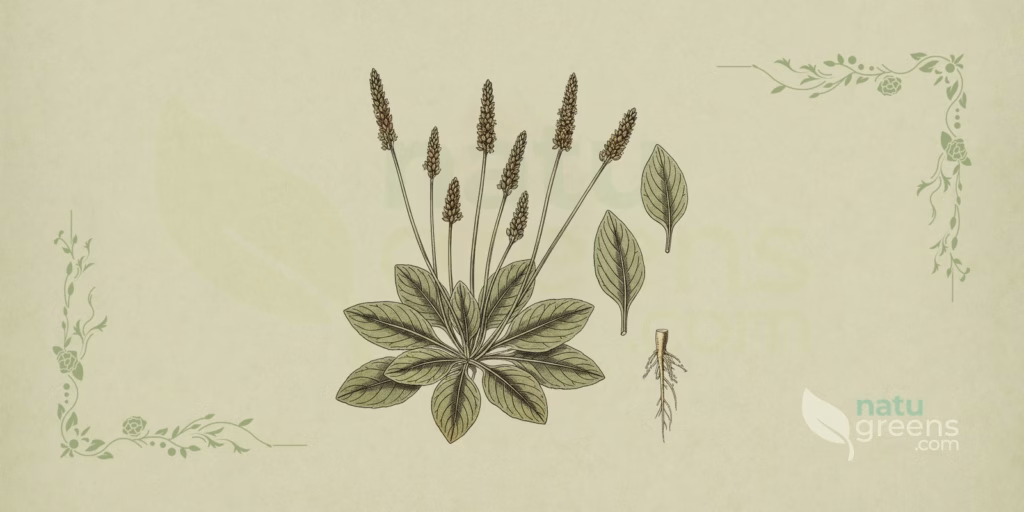 Plantago major（セイヨウオオバコ）の効能・特徴・使い方