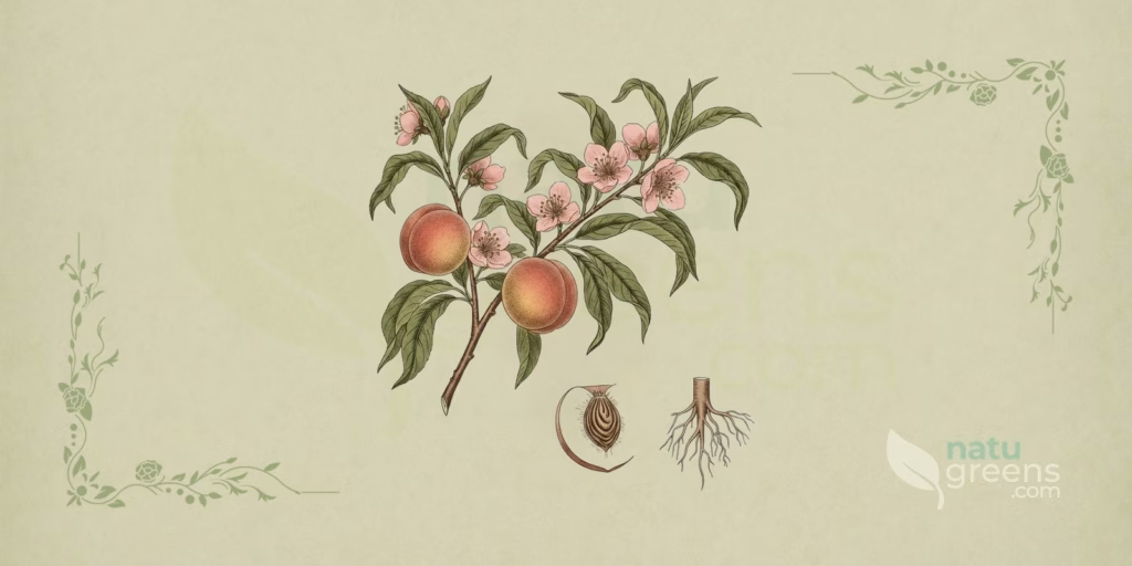 Prunus persica (Fersken): egenskaber og fordele