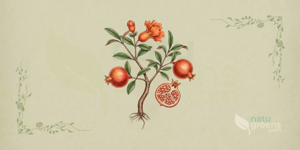 Punica granatum (granateple): egenskaper og fordeler