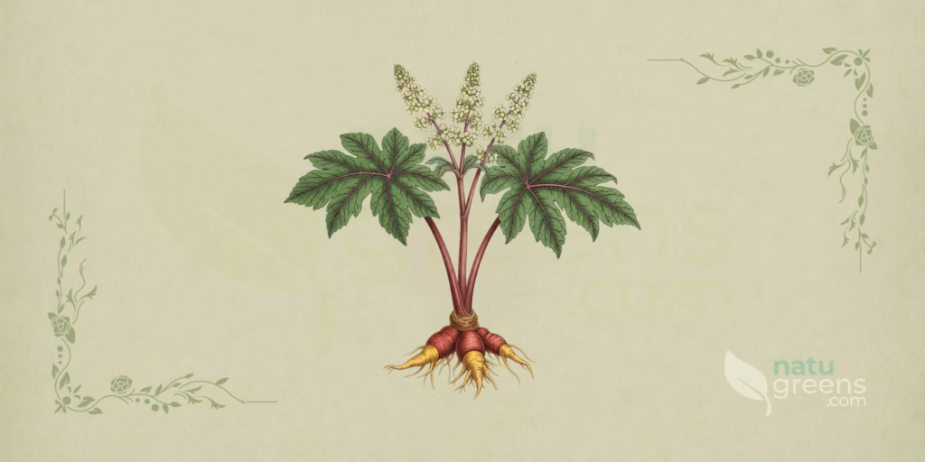 Rheum officinale (Rhubarbe Officinale): Profil Botanique Complet