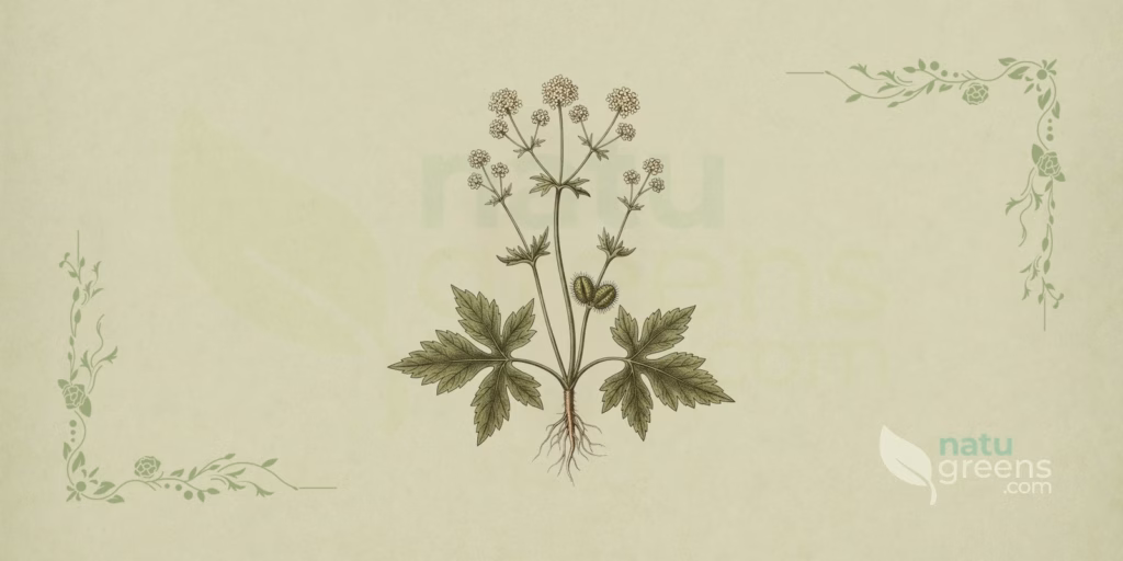 Sanicula europaea (Sanikel): egenskaber og fordele