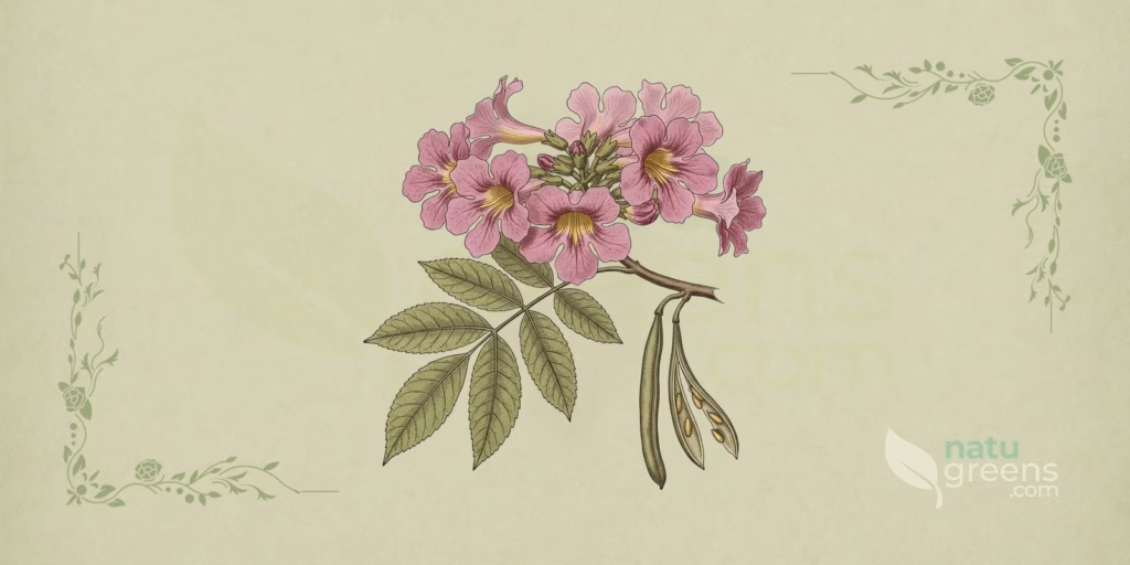 Tabebuia impetiginosa (Lapacho): egenskaper og fordeler
