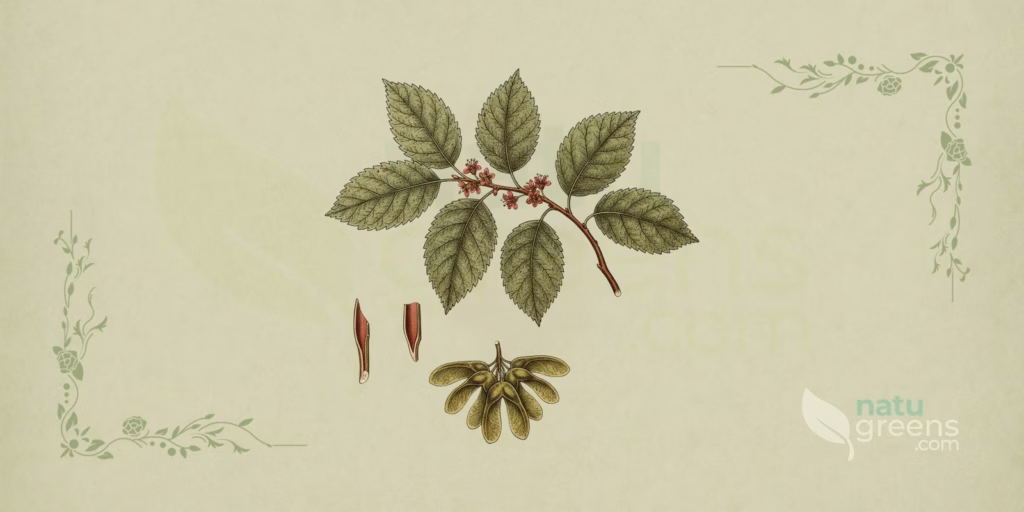 Ulmus rubra (Rødalm): egenskaber og fordele