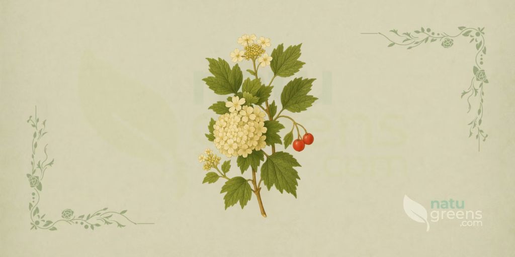 Viburnum opulus（セイヨウカンボク）の効能・特徴・使い方